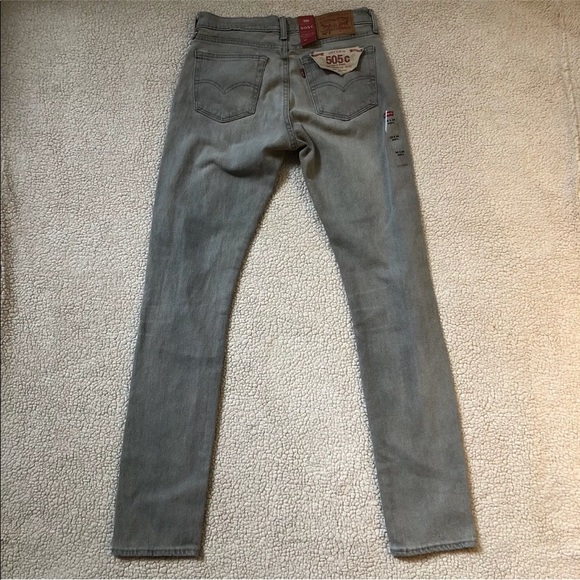 LEVI’S Women’s 505c Premium Jeans, Gray - Picture 4 of 7